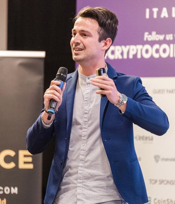 Luca Boiardi speaker a Crypto EXPO Milan 2022